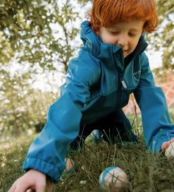 Børn Viking Softshelljakke m. Fleece - Play - Denim