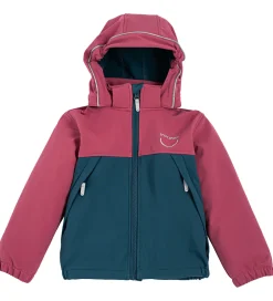 Softshell*Viking Softshelljakke m. Fleece - Play - Plum/Navy