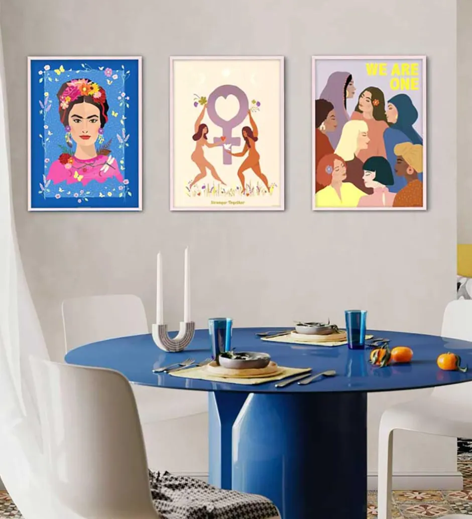 Vissevasse Plakat - 30x40 - Frida Kahlo