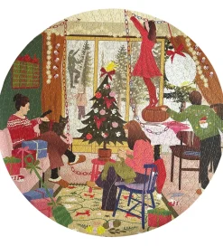 Puslespil*Vissevasse Puslespil - 1000 Brikker - 65x65cm - A Day In Decembe