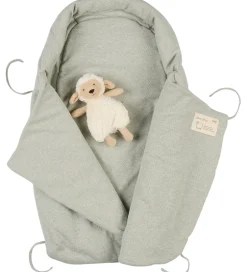 Sovetid|Køreposer*Voksi Babysvøb - Uld - 80 cm - Misty Green
