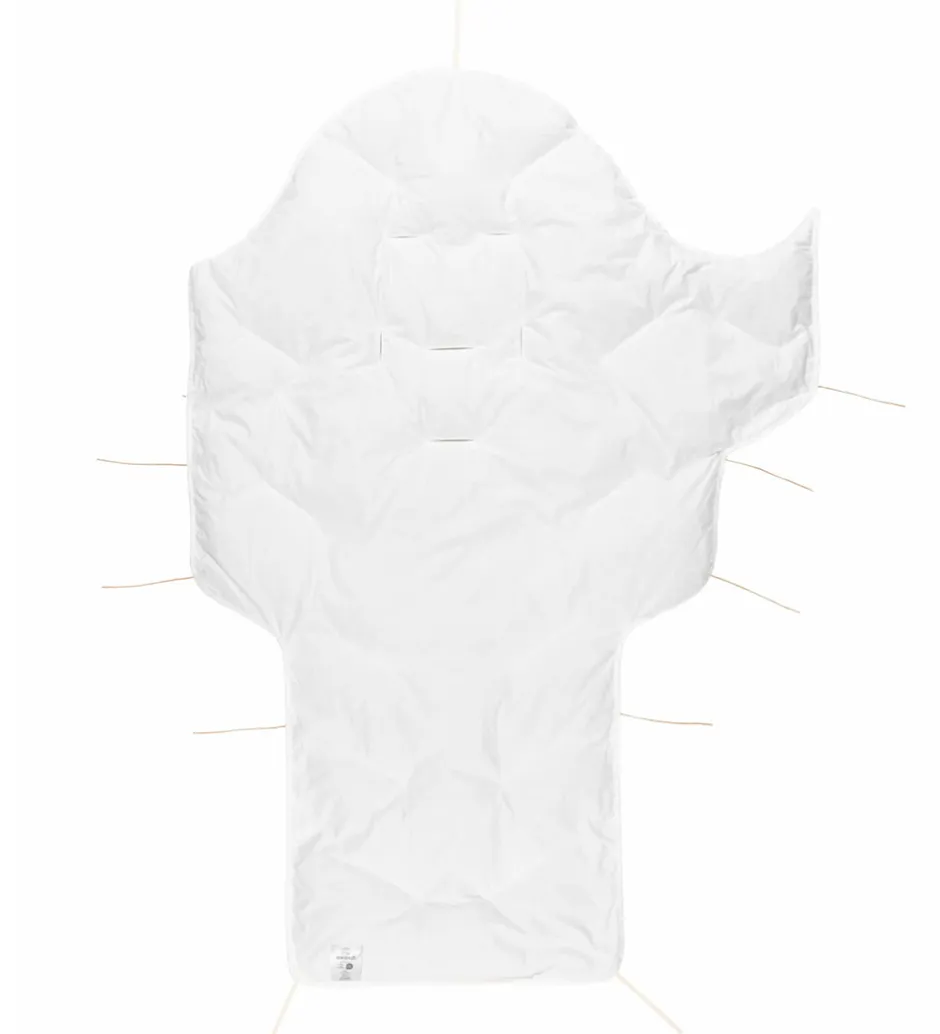 Køreposer|Dyner*Voksi Dundyne - Classic+ - 50x110 cm - Hvid