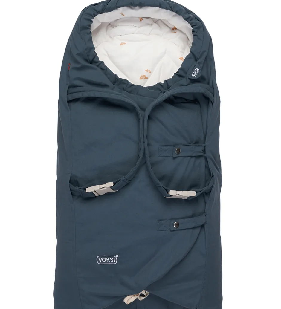 Voksi Kørepose - Carry - 76/108 cm - Poppy Blue/Wings