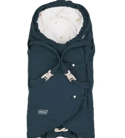 Køreposer*Voksi Kørepose - Carry North - 76/108 cm - Poppy Blue Wings