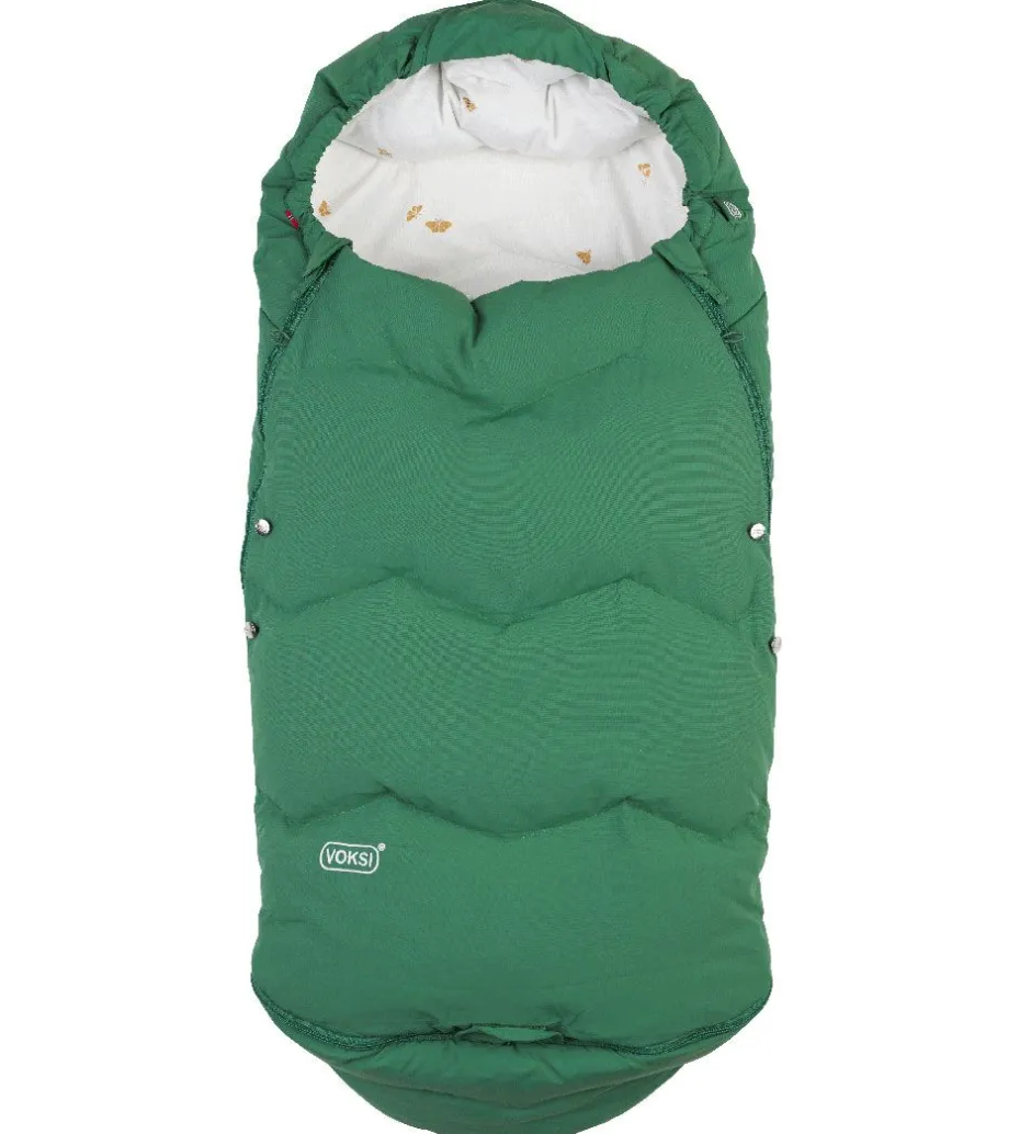 Køreposer*Voksi Kørepose - Explorer - 105 cm - Grass Green Wings