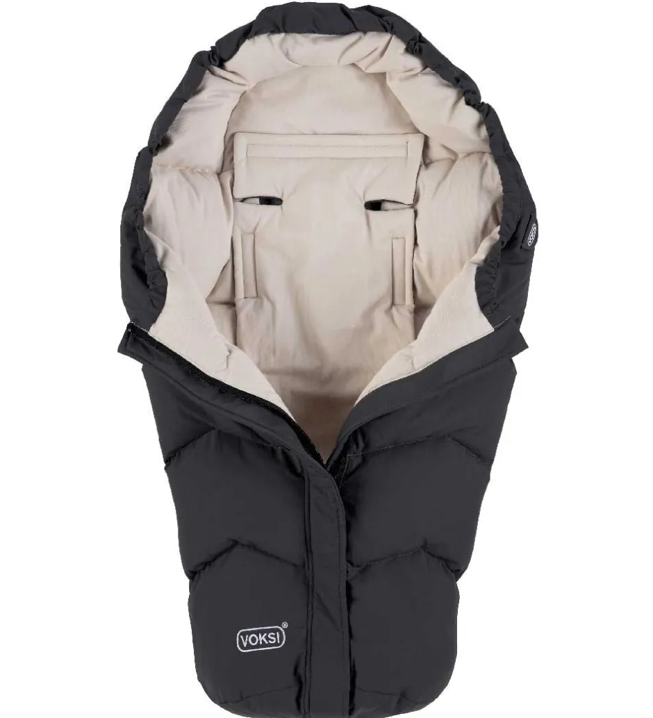 Køreposer*Voksi Kørepose - Move - 90 cm - Grey/Cream