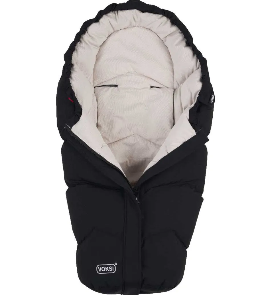 Køreposer*Voksi Kørepose - Move - 90 cm - Black/Cream