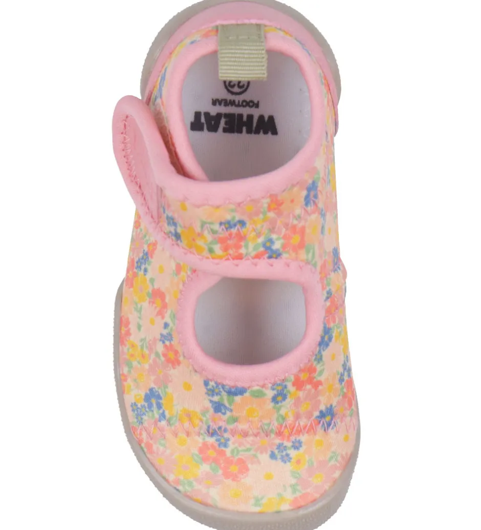 Badesko*Wheat Badesko - Wavey - Multi Flowers
