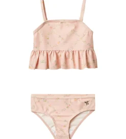 Badetøj*Wheat Bikini - UV40+ - Lærke - Powder Checked Flowers