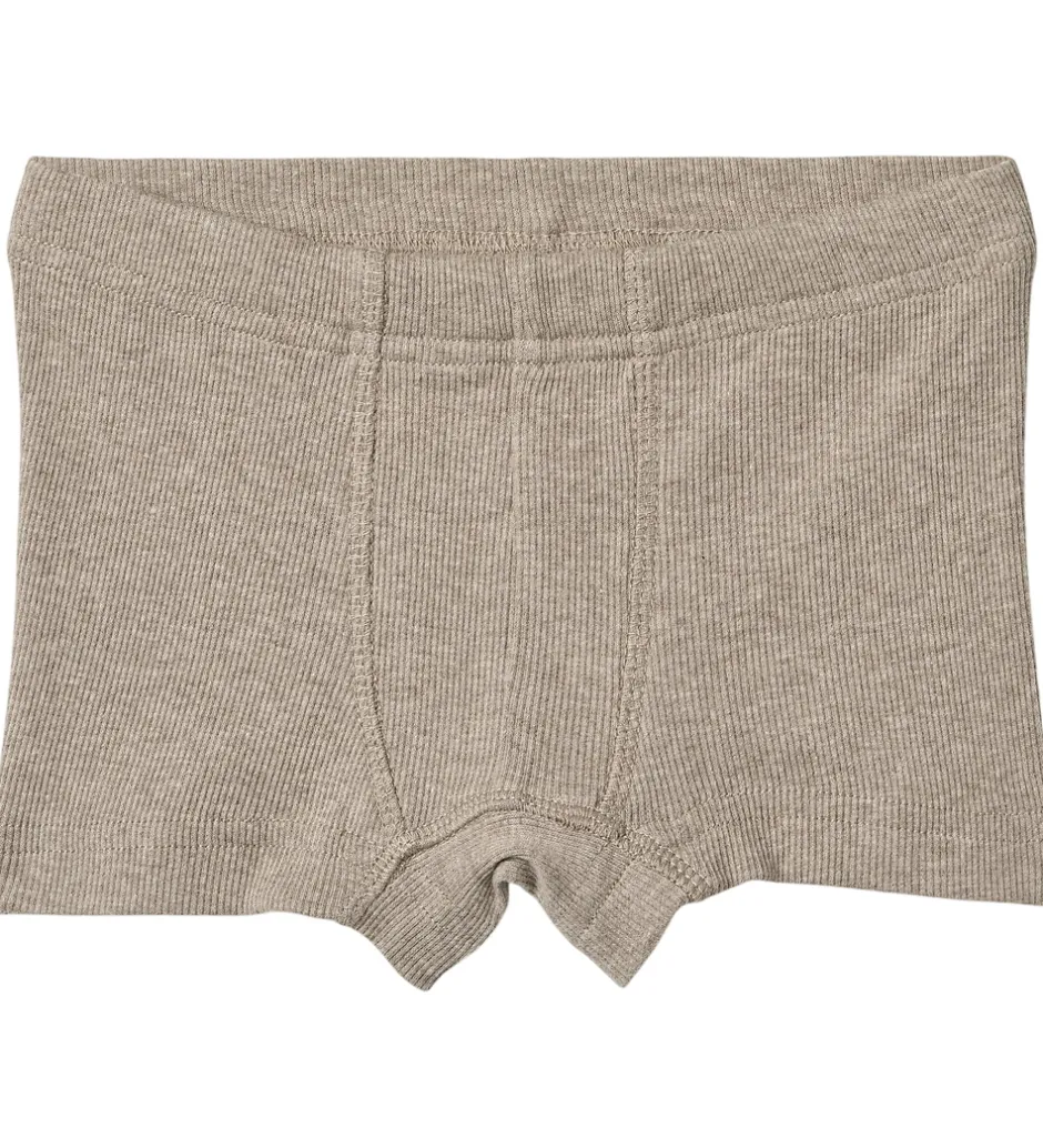 Børn Wheat Boxershorts - Rib - 2-pak - Louis - Navy/Beige