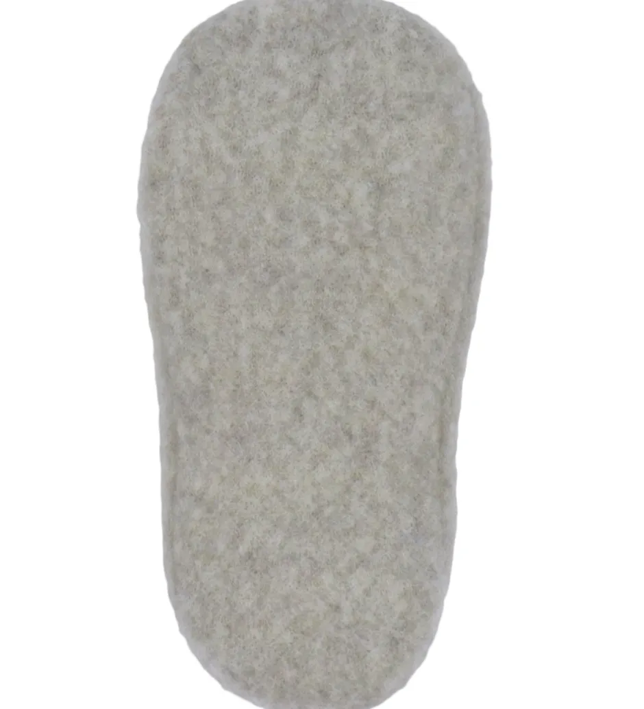Hjemmesko*Wheat Futter - Uldfleece - Lei - Khaki Melange