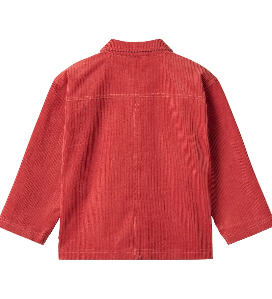 Skjorter*Wheat Skjorte - Fløjl - Sage - Raspberry