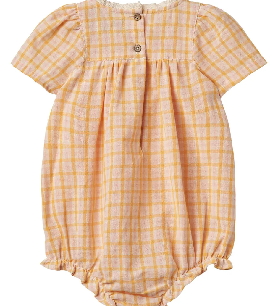 Børn Wheat Sommerdragt - Margit - Yellow Check