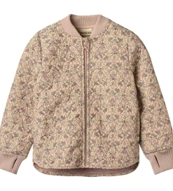 Termotøj*Wheat Termojakke - Loui - Mellow Peach Tapestry