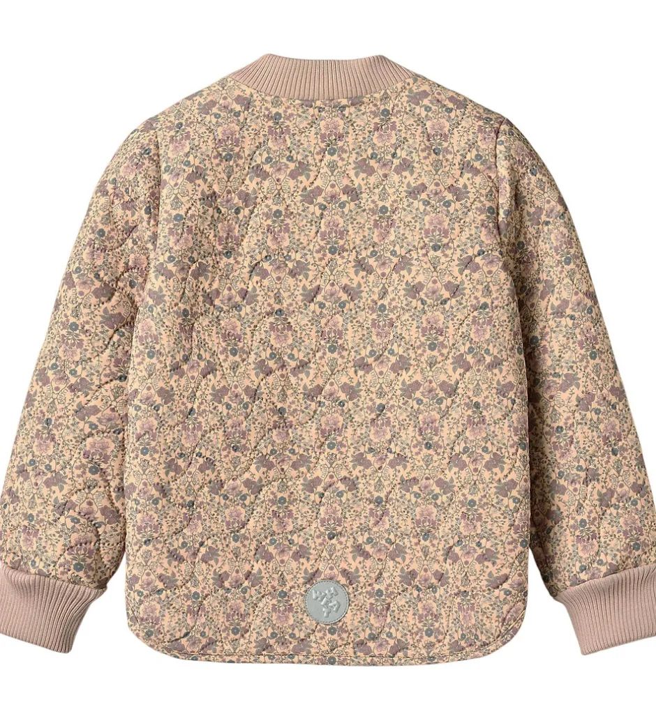 Termotøj*Wheat Termojakke - Loui - Mellow Peach Tapestry
