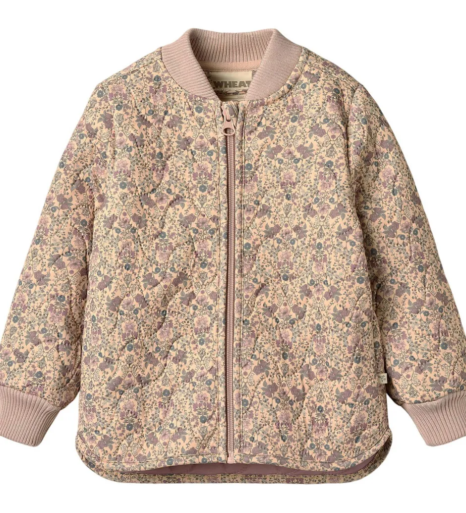 Børn Wheat Termojakke - Loui - Mellow Peach Tapestry
