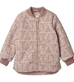 Børn Wheat Termojakke - Loui - Rose Dust Tapestry