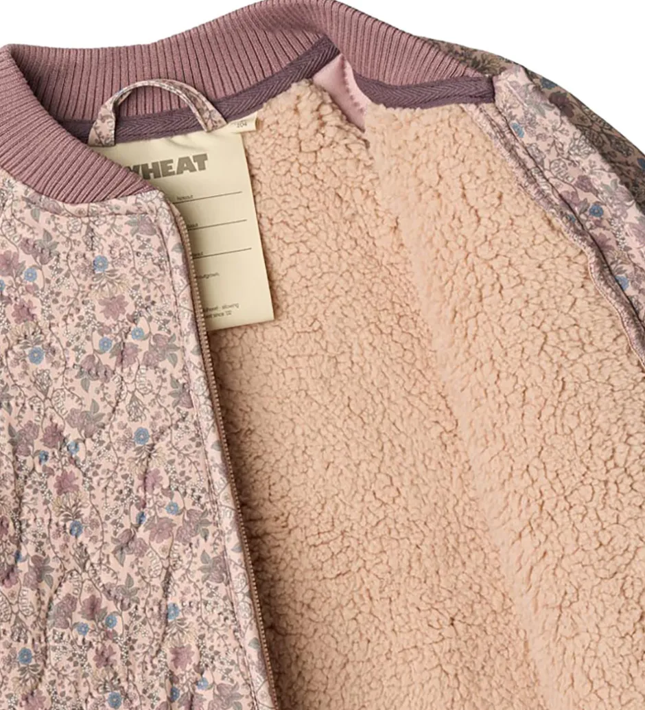 Termotøj*Wheat Termojakke m. Fleece - Ellas - Rose Dust Tapestry