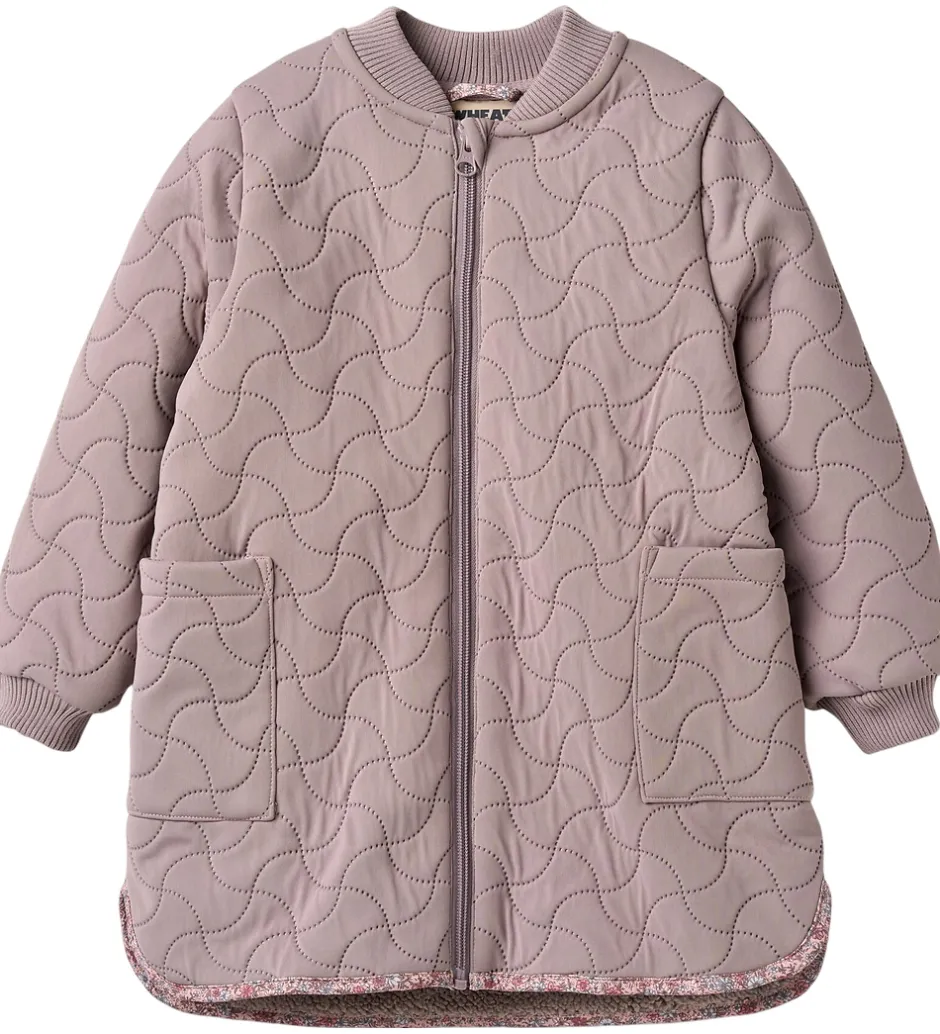 Termotøj*Wheat Termojakke m. Fleece - Helga - Dusty Purple