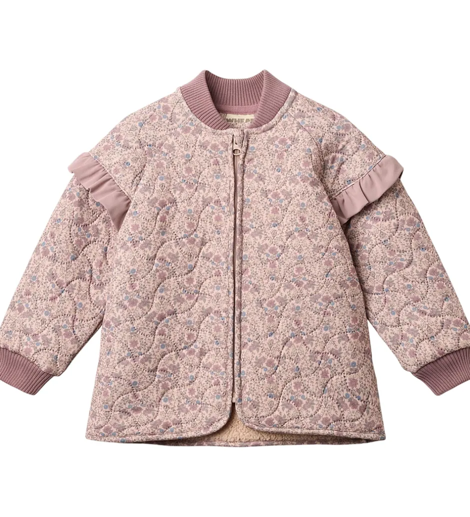Børn Wheat Termojakke m. Fleece - Ellas - Rose Dust Tapestry
