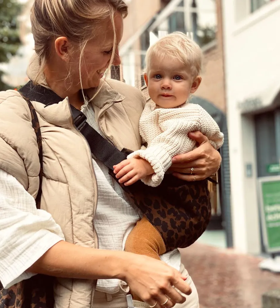 Wildride Bæresele - The Toddler Swing - Brown Leopard