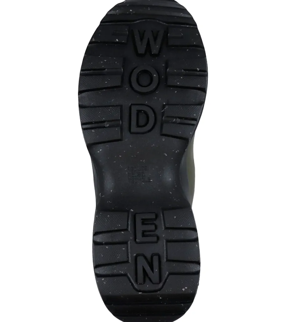 Gummistøvler*Woden Gummistøvler - Kort - Siri - Dark Olive/Black