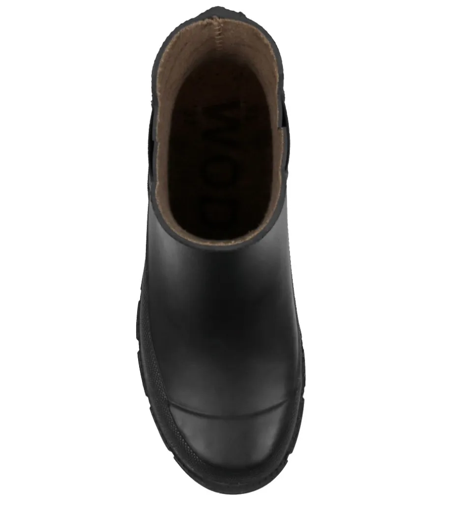 Gummistøvler*Woden Gummistøvler - Liv Waterproof - Black