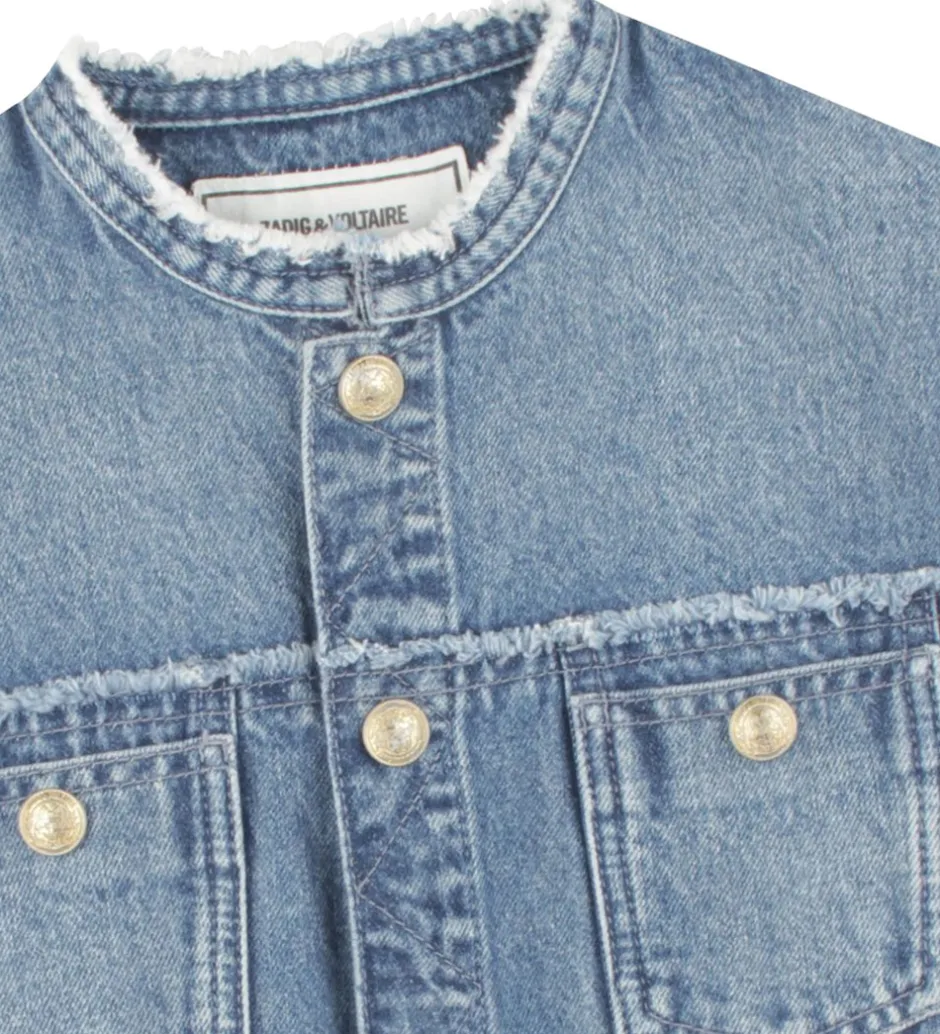 Veste*Zadig & Voltaire Denimvest - Kaely - Double Stone
