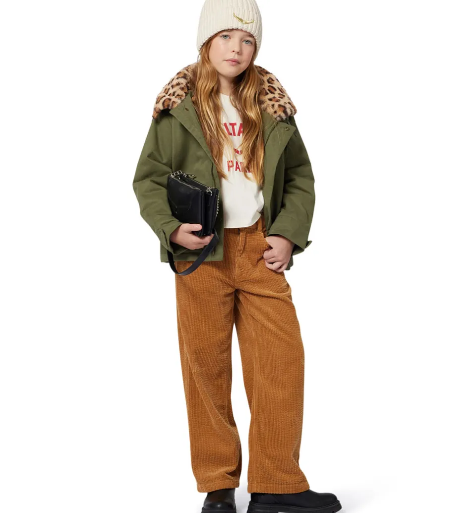 Børn Zadig & Voltaire Jakke - Jess - Khaki